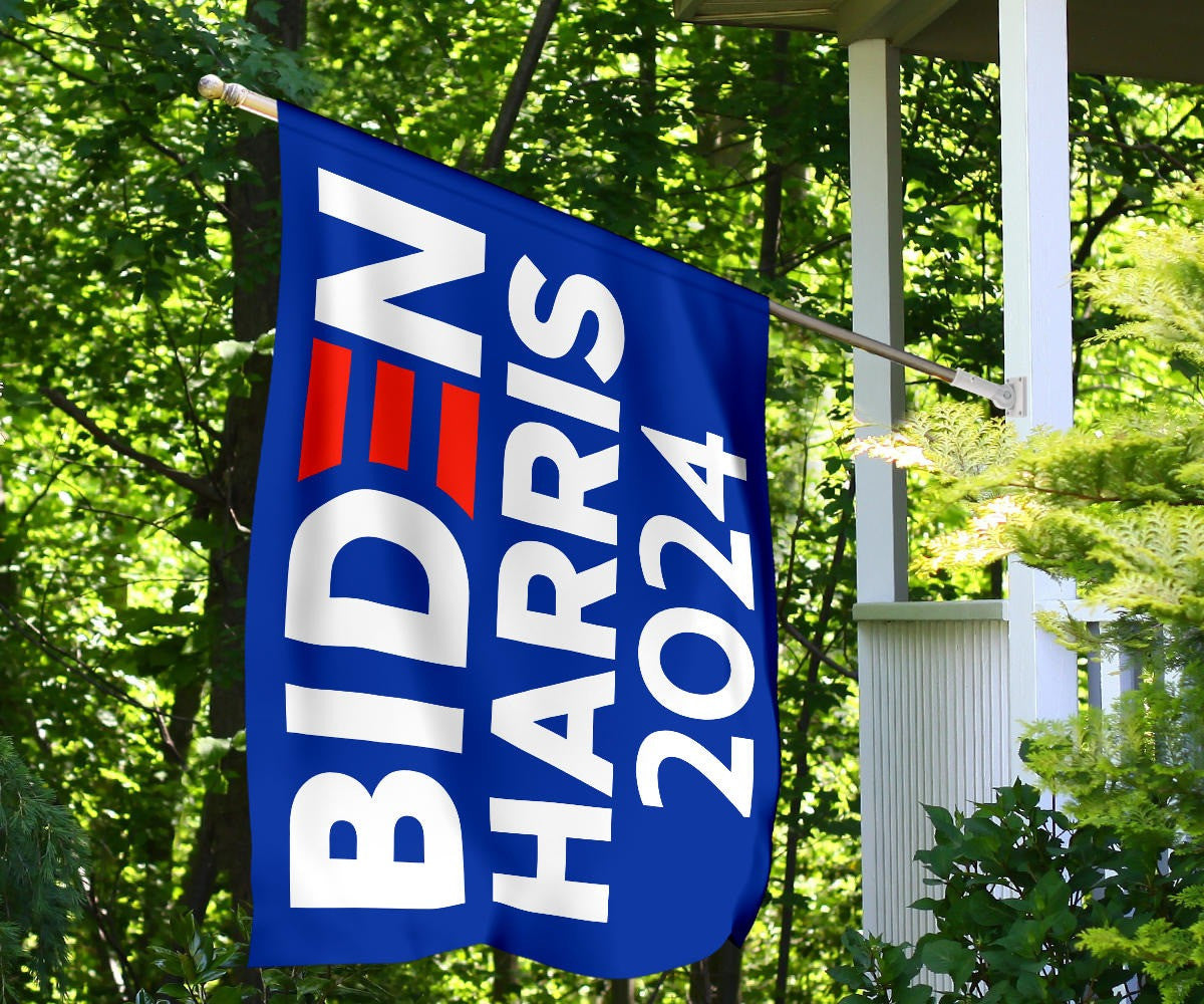 Biden Harris 2024 Flag Vote For Biden Harris Merch 2024 Presidential Election