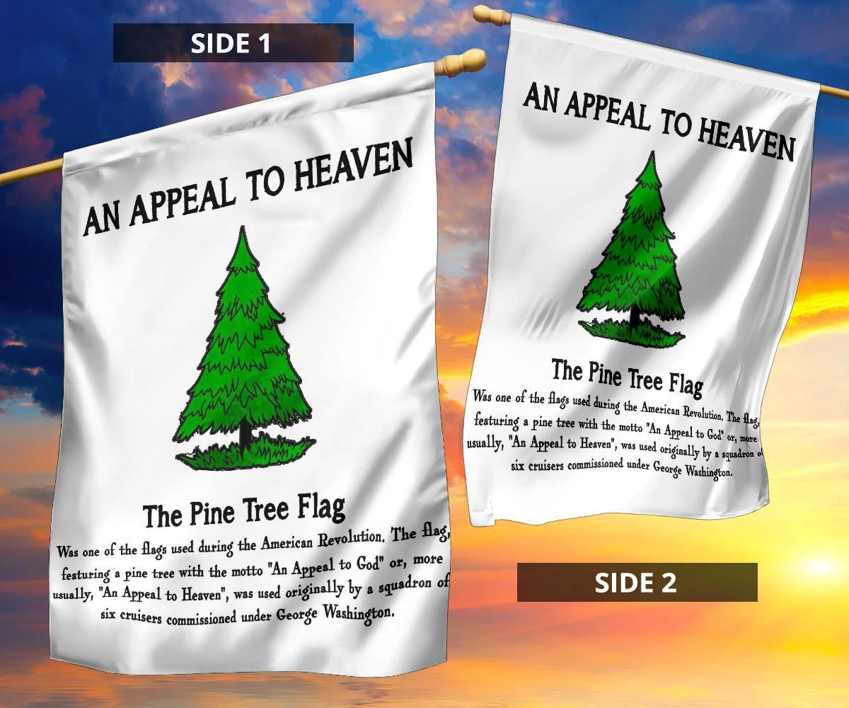 An Appeal To Heaven Flag Made In USA The Pine Tree Flag Definition Indoor Outdoor Decor