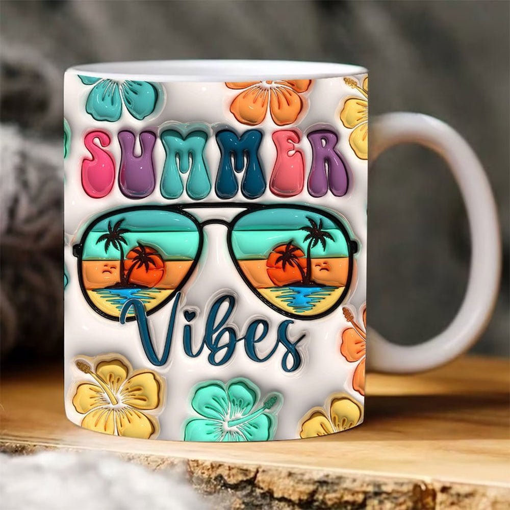 3D Summer Coffee Mug Gift