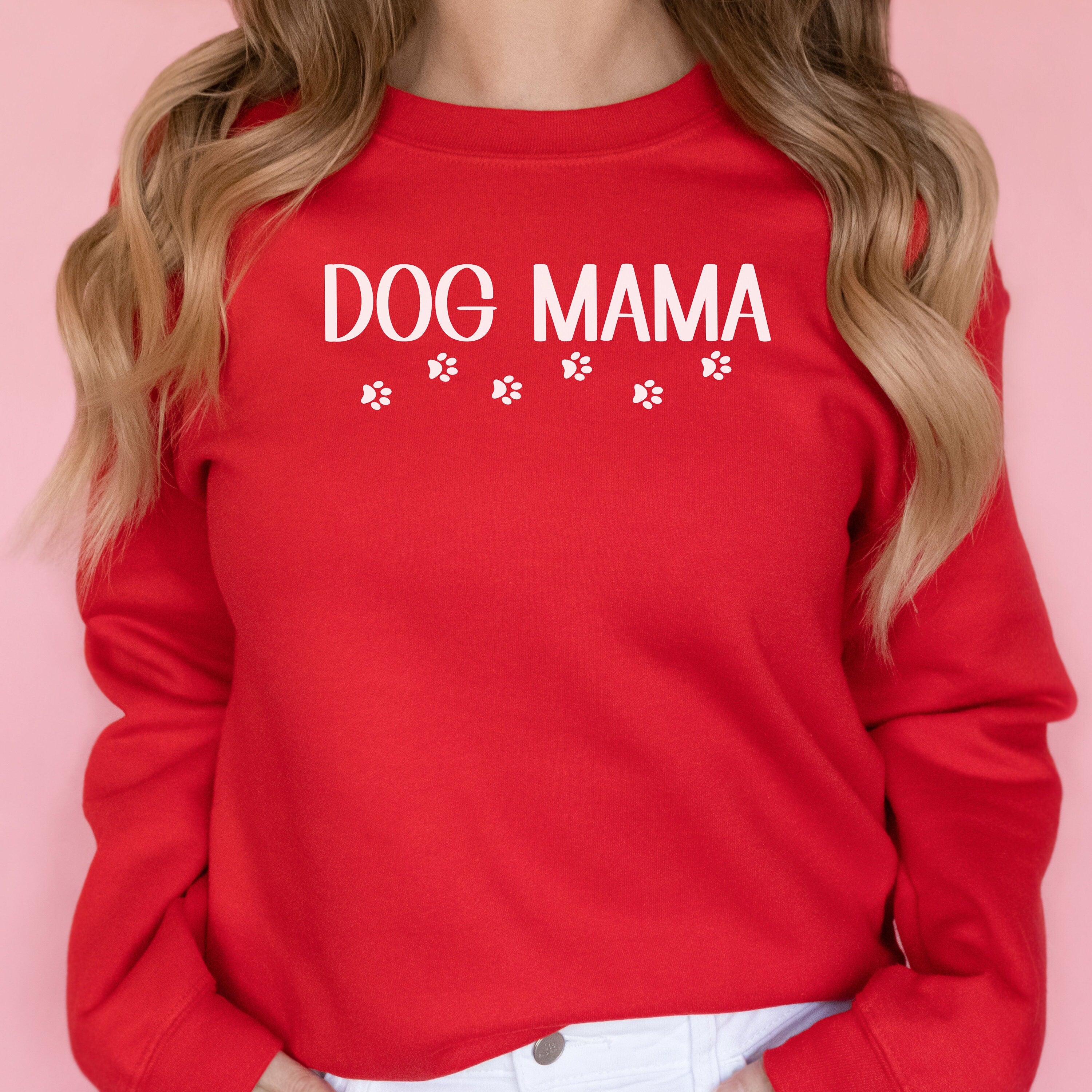 Dog mama sweatshirt, dog mom gift, dog mom sweatshirt, dog mom shirt, dog mama shirt, fur mama sweatshirt, dog lover gift