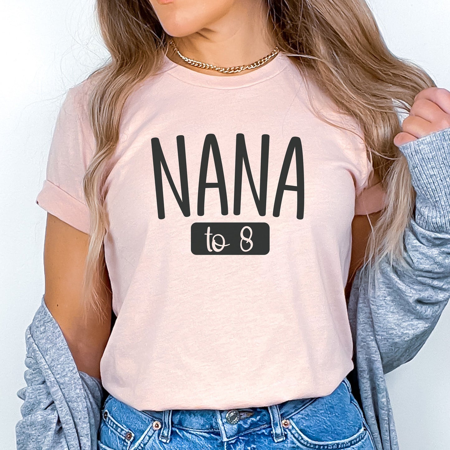 Custom Nana Shirt, New Nana Gift, Nana Birthday Gift, Personalized Nana Shirt, Mother's Day Gift, Proud Nana Shirt