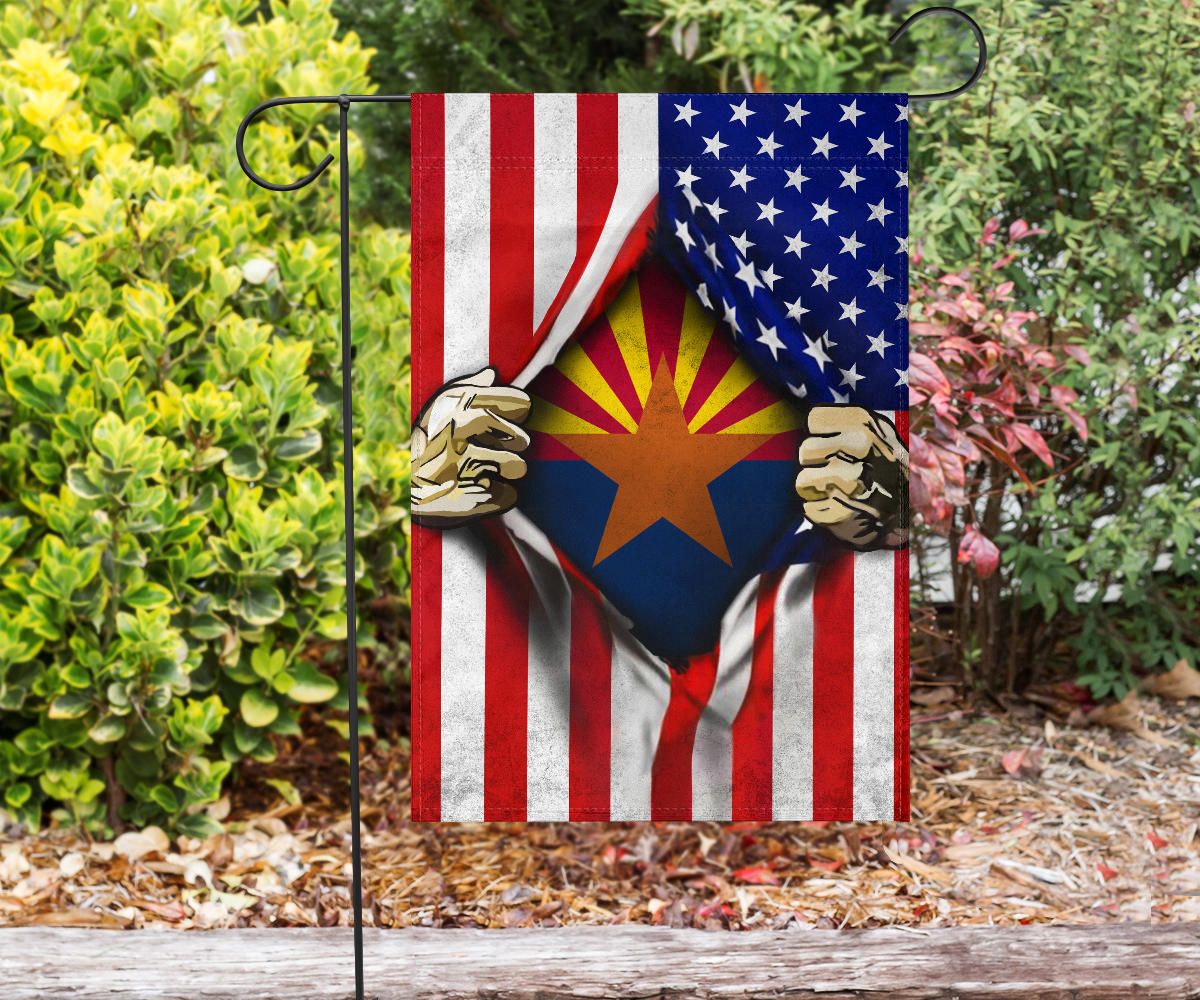 Arizona American Flag 4th Of July Patriotic Decoration