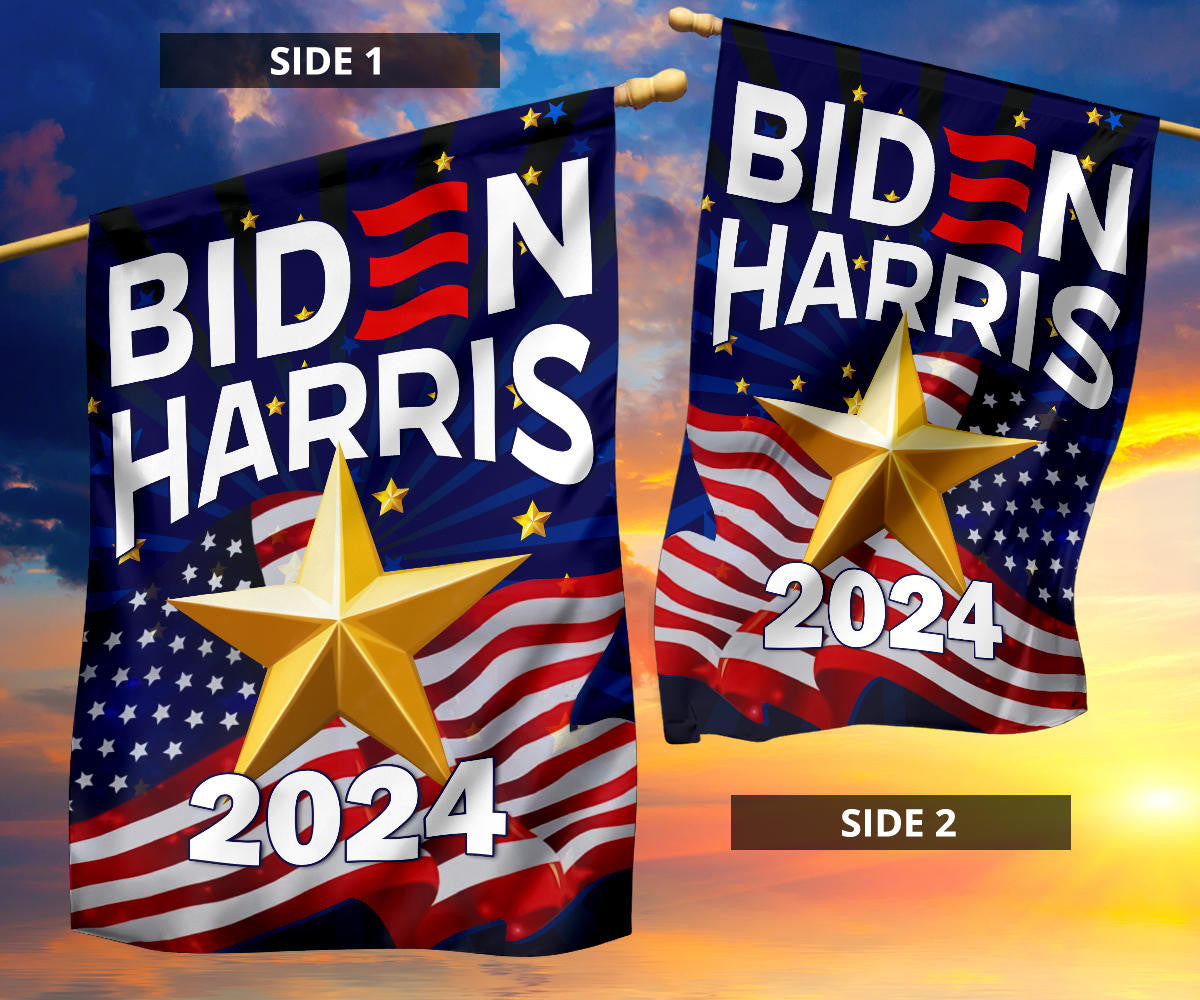 Biden Harris 2024 Flag Support Biden Harris Presidential Election Merch For Sale