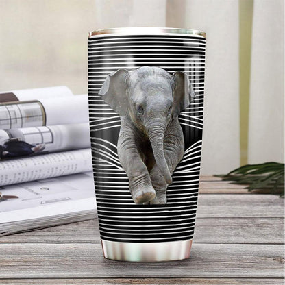 Personalized 20oz Elephant Tumbler