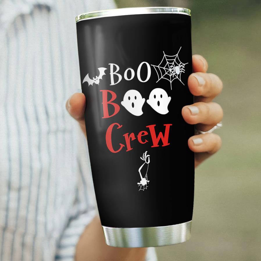 Nurse Tumbler Halloween Gift Boo Boo Crew