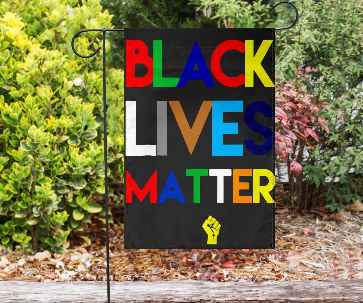 Black Lives Matter Flag BLM Support Black Lives Matter Pride Black History Month Flag Decor