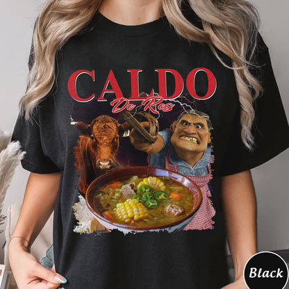 Caldo De Res Shirt, Trending Unisex Tee Shirt, Mexican Beef Soup Lovers, Caldo De Res Funny Food Sweatshirt Hoodie