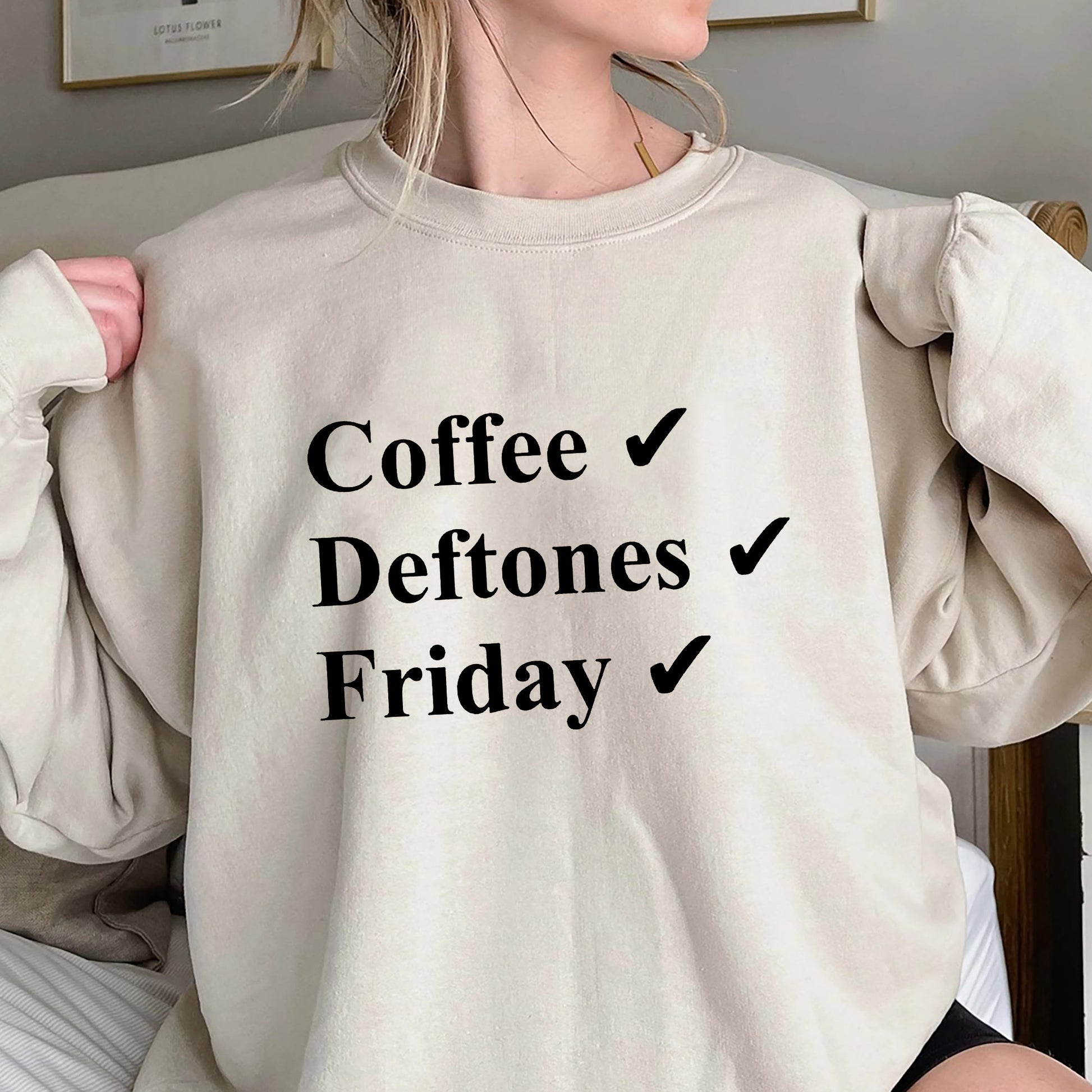 Coffee Deftones Friday Shirt, Unique Shirt Gift For Deftones Lovers, Coffee Deftones Friday Sweatshirt Hoodie