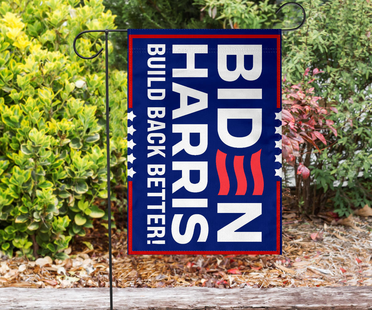 Biden Harris 2024 Flag Biden Harris Build Back Better Flag Political Merch