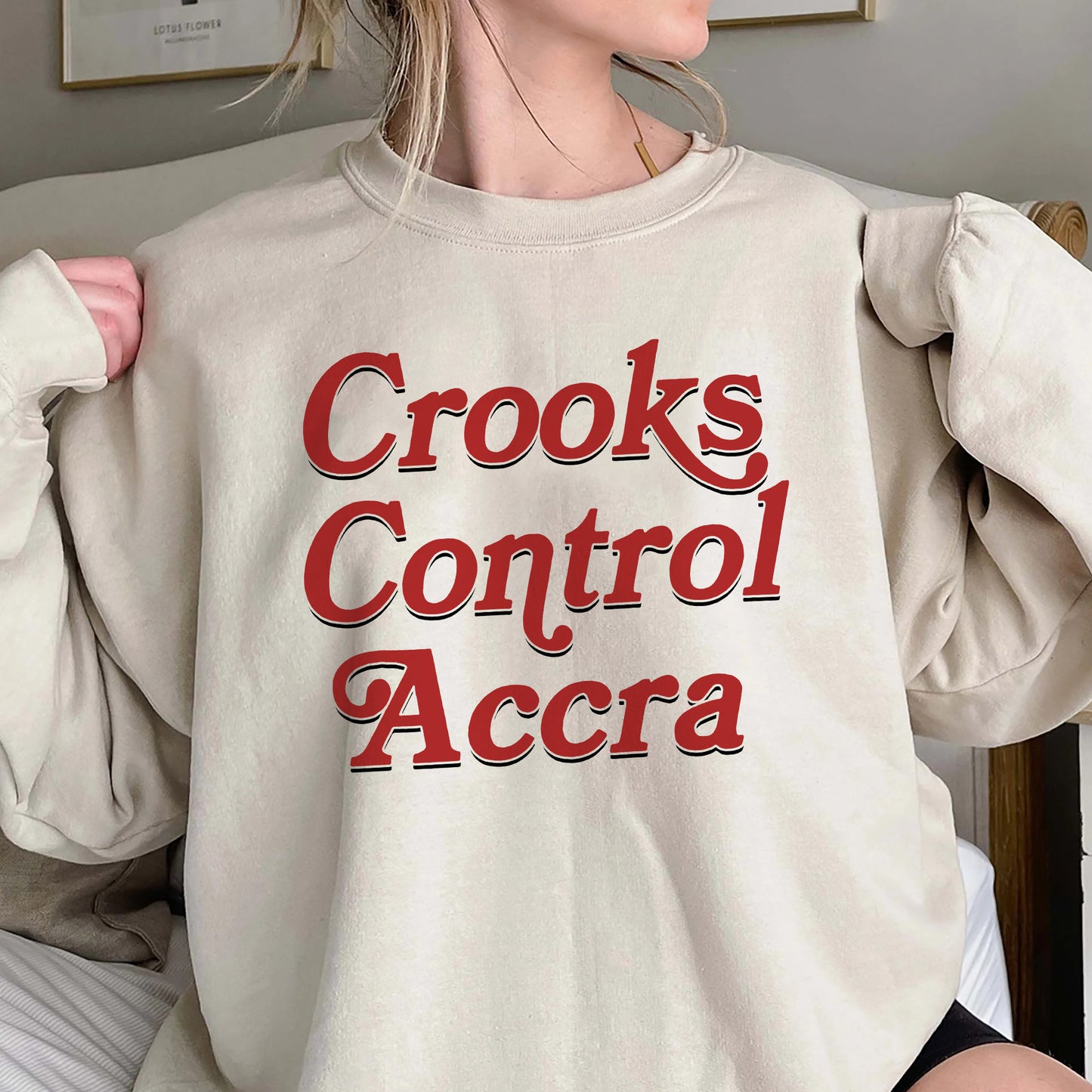 Crooks Control Accra Shirt, Trending Unisex Tee Shirt, Crooks Control Accra Unique Shirt Gift, Crooks Control Accra Sweatshirt Hoodie