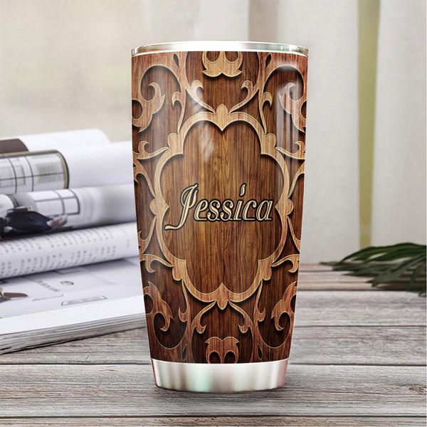 Personalized Horse Wood Tumbler