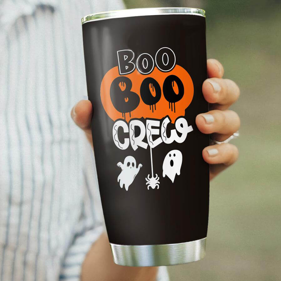 Nurse Halloween Tumbler Boo Boo Crew