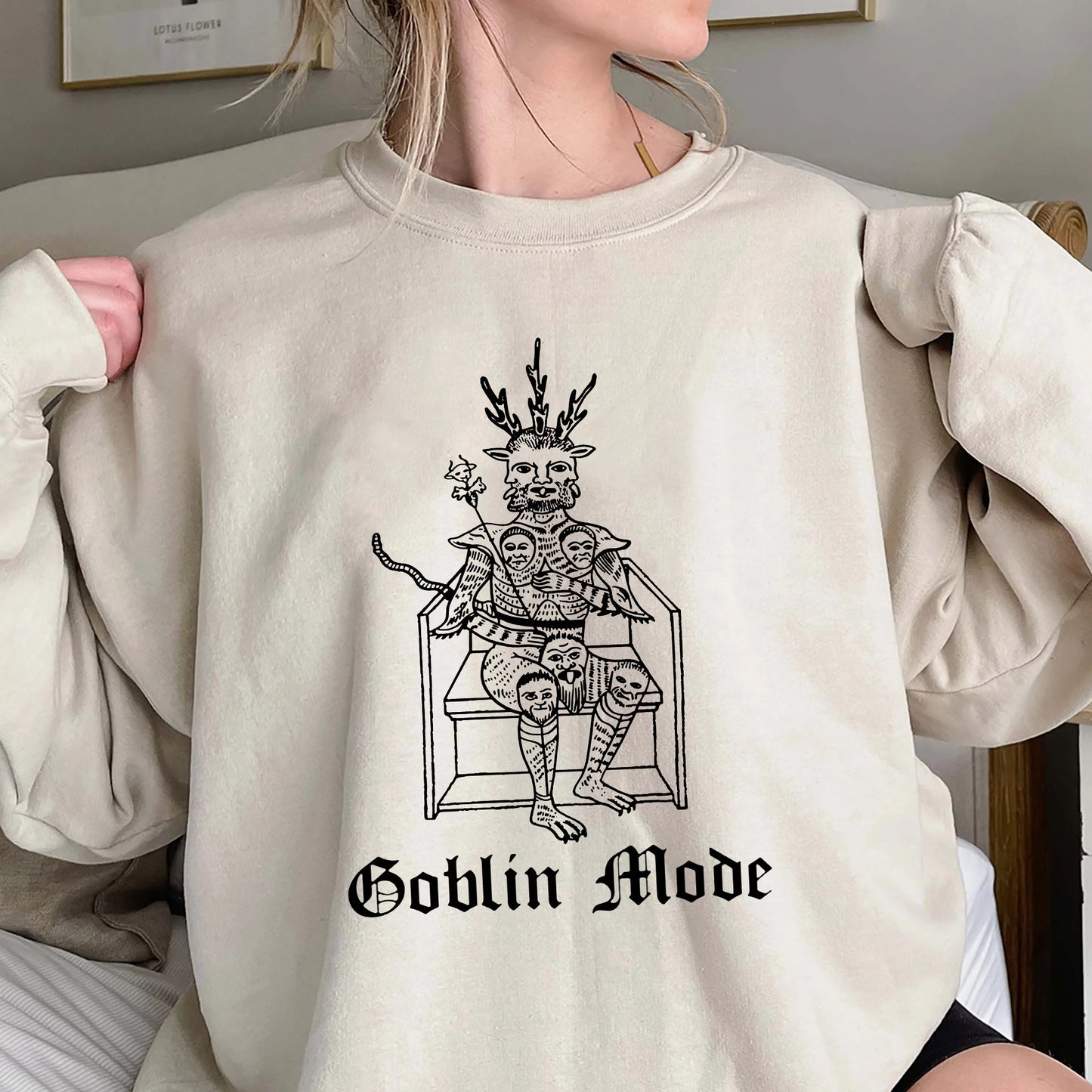 Goblin Mode Shirt, Trending Unisex Tee Shirt, Unique Shirt Gift,Goblin Mode Sweatshirt Hoodie,Cool Vintage Graphic Shirt,Goblin Mode Strange