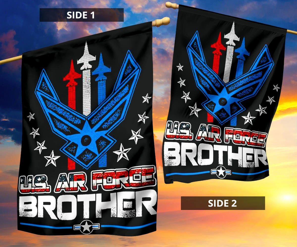 Us Air Force Brother Flag Proud Brother Air Force American Flag Gift For Brothers