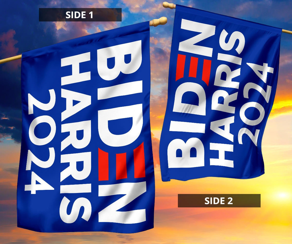 Biden Harris 2024 Flag Vote For Biden Harris Merch 2024 Presidential Election