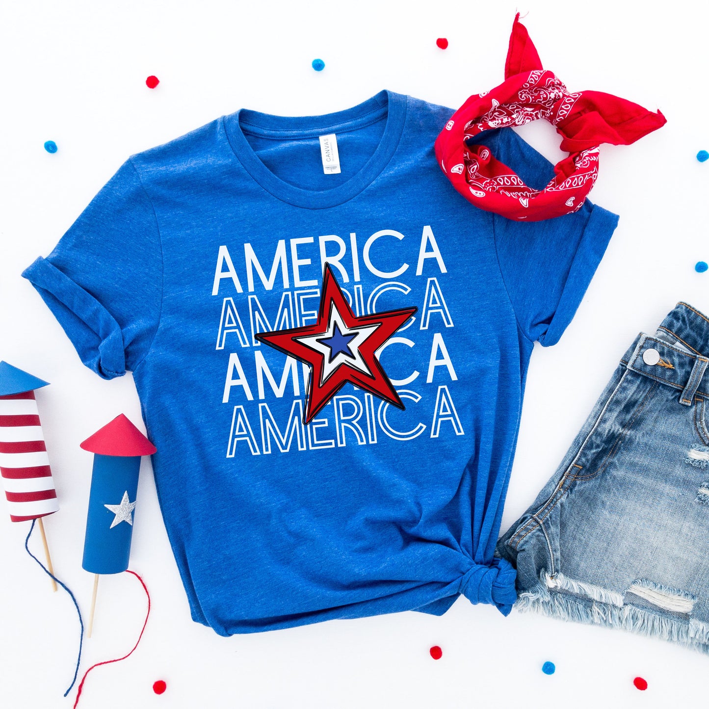 4th of July Shirt Fourth of July Shirt Cute Memorial Day