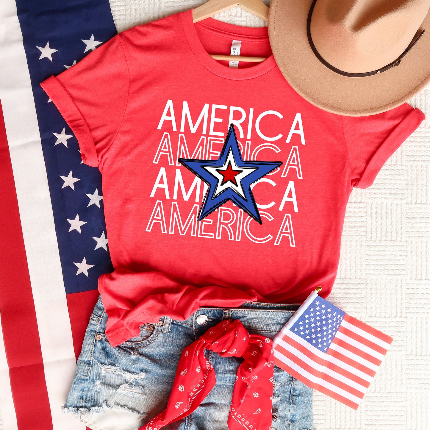 4th of July Shirt Fourth of July Shirt Cute Memorial Day