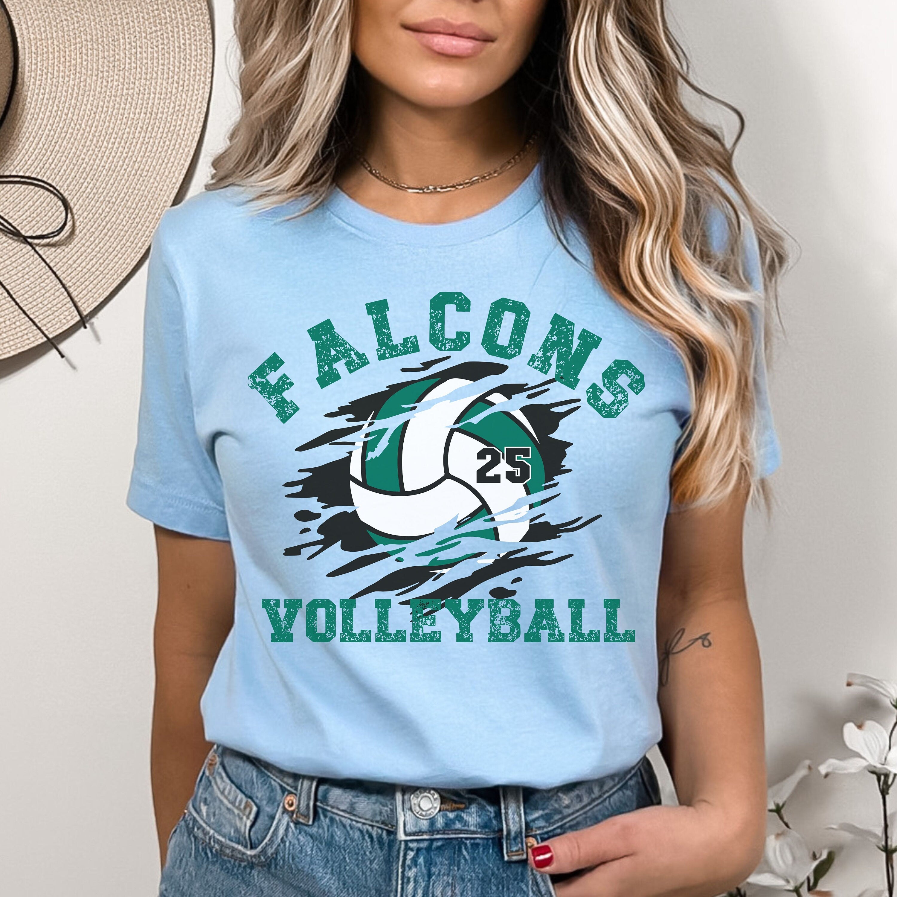 Personalized Volleyball Mom Shirt, Volleyball Name Shirt, Custom Volleyball Team Shirt, Volleyball Team Gift