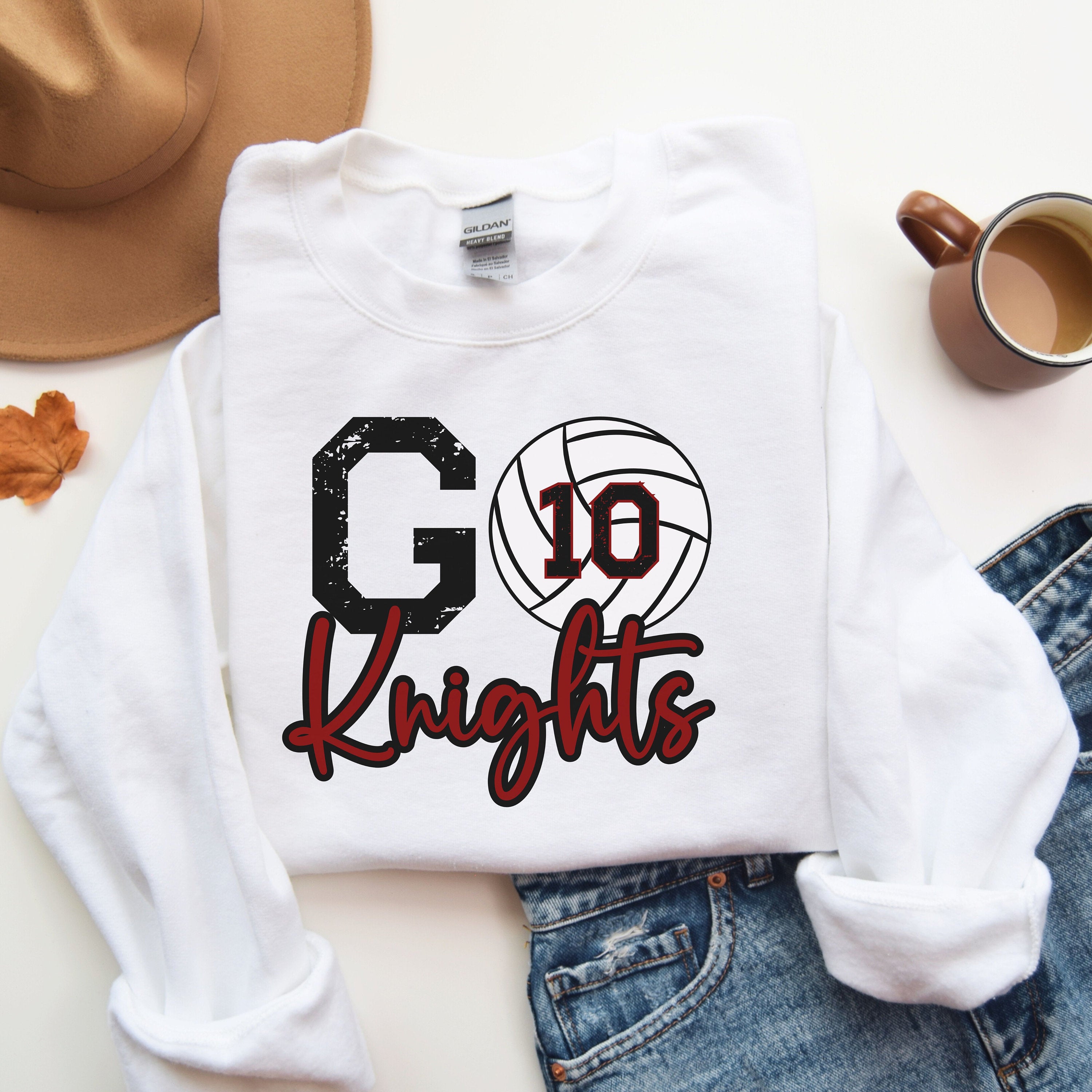 Custom Volleyball Sweatshirt, Personalized Volleyball Mom Crewneck, volleyball Fan Pullover, volleyball Number Sweatshirt