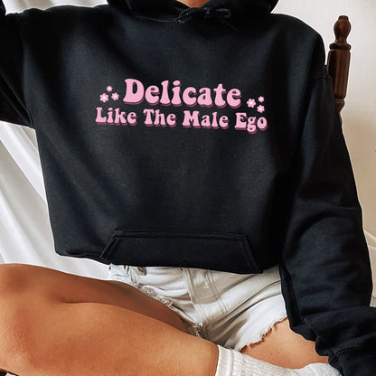 Delicate Like The Male Ego Shirt, Trending Unisex Tee Shirt, Feminist Design Shirt Gift For Her, Feminist Shirt Gift, Abortion Rights Shirt