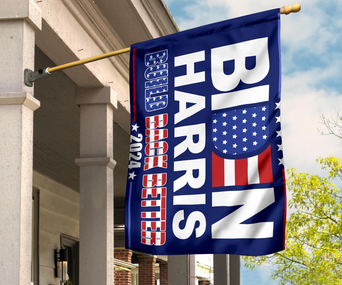 Biden Harris 2024 Build Back Better Flag Joe Biden For President Flag For Sale