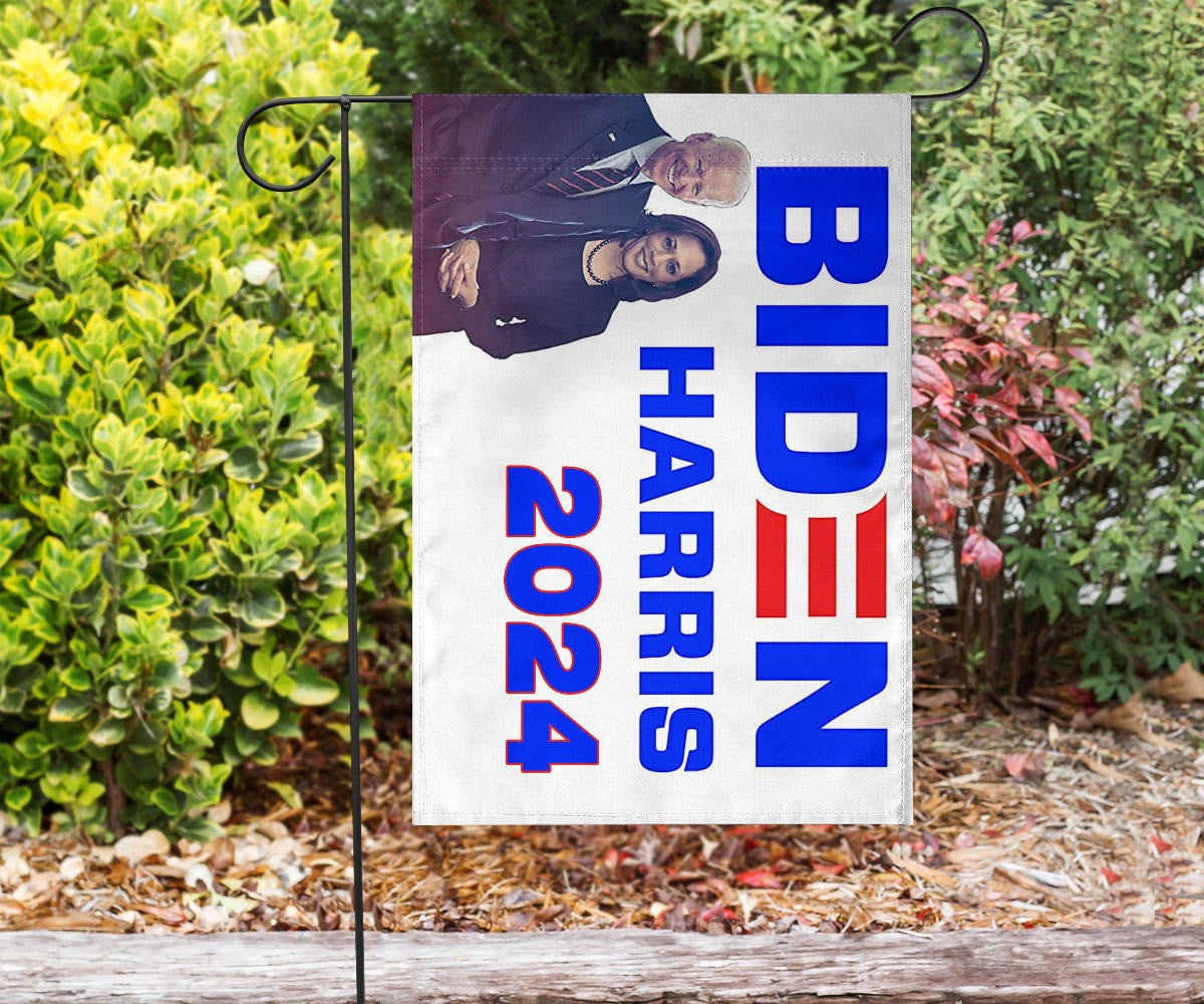 Biden Harris 2024 Flag Kamala Harris Vice President Joe Biden President 2024 Political Merch