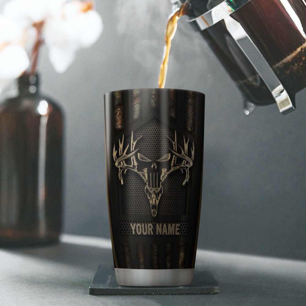 Personalized Dad Tumbler Best Buckin Dad Ever