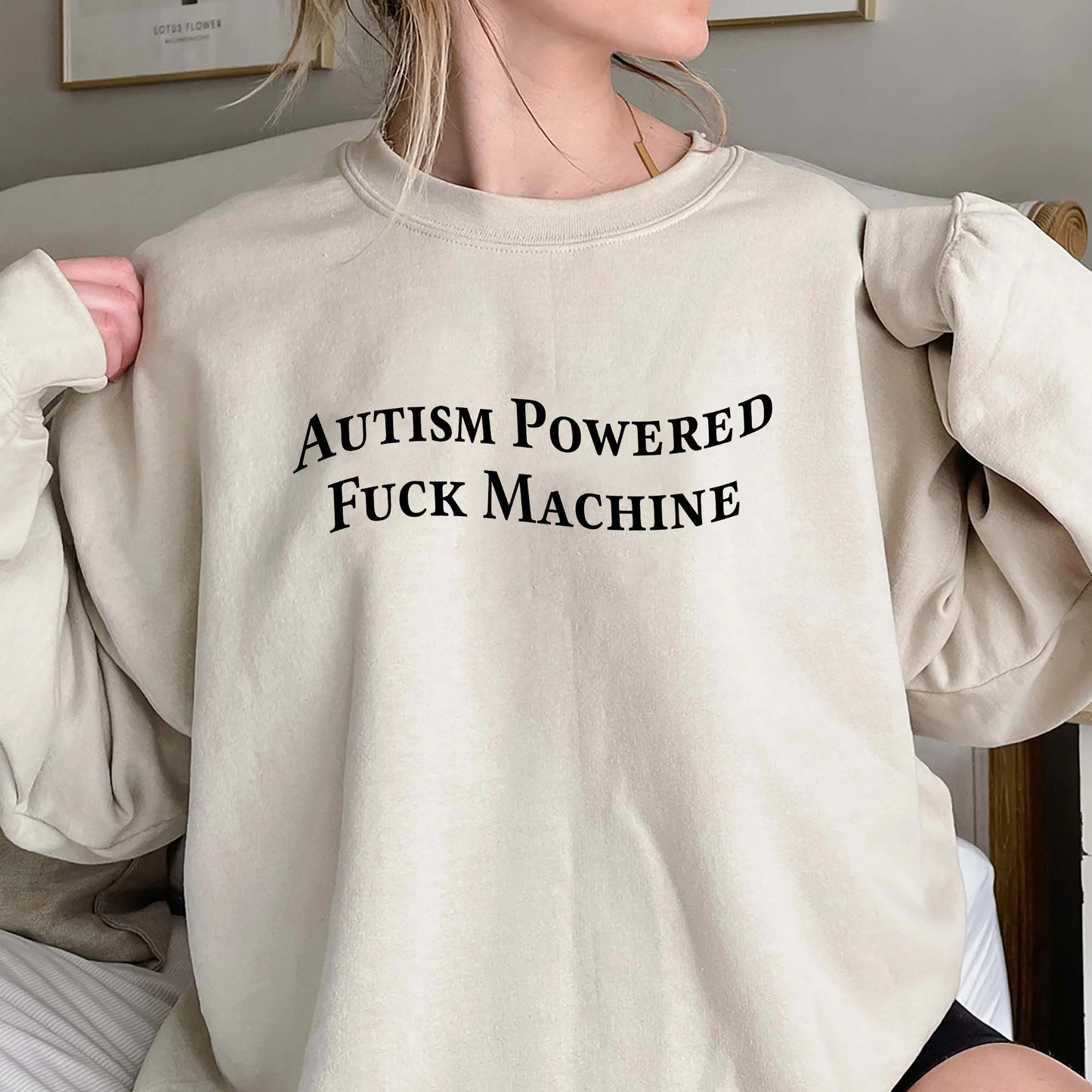 Autism Powered Fuck Machine Shirt, Trending Unisex Tee Shirt, Autism Awareness Sweatshirt Hoodie, Autistic Meme Hoodie