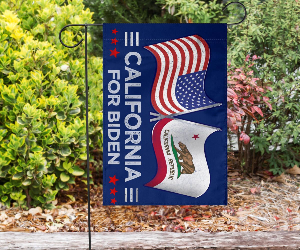 California For Biden Flag Liberal Vote For Biden Presidential Campaign Protest Trump Merch