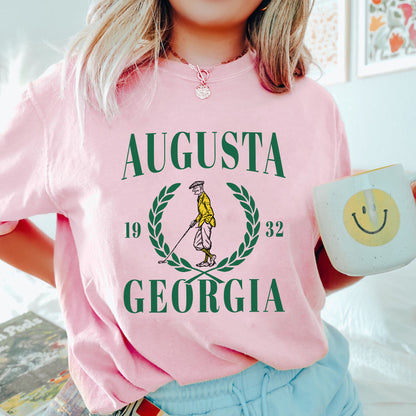 Augusta Georgia Golf Shirt, Gift For Golfers, Augusta Vintage Style Golf Sweatshirt, Distressed Augusta Sweatshirt Hoodie