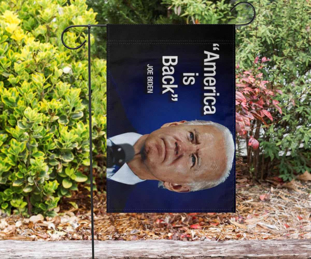 Biden 2024 Flag America Is Back Joe Biden Political Flag 2024 Presidential Election