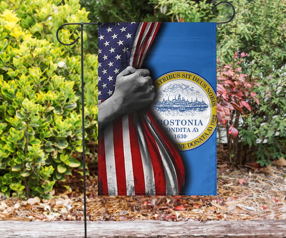 Boston Flag For Sale Indoor Outdoor Hanging Home Decor Hand Pulling Boston City Flag