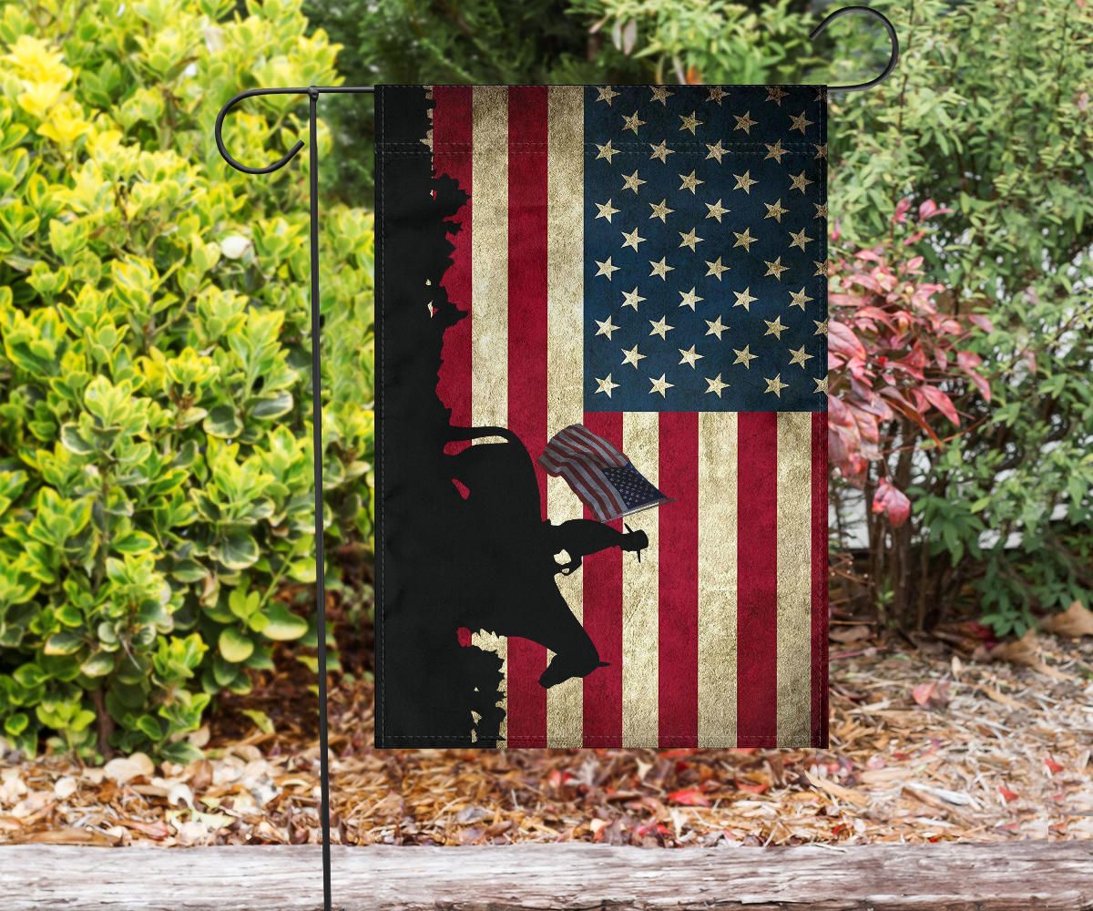 Cowboy Western Country Patriotic American Flag Happy Fourth Of July USA Independence Day Decor