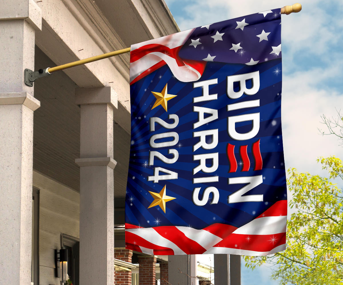 Biden Harris 2024 Flag Re-Elect Joe Biden Running For President 2024 Campaign Flag