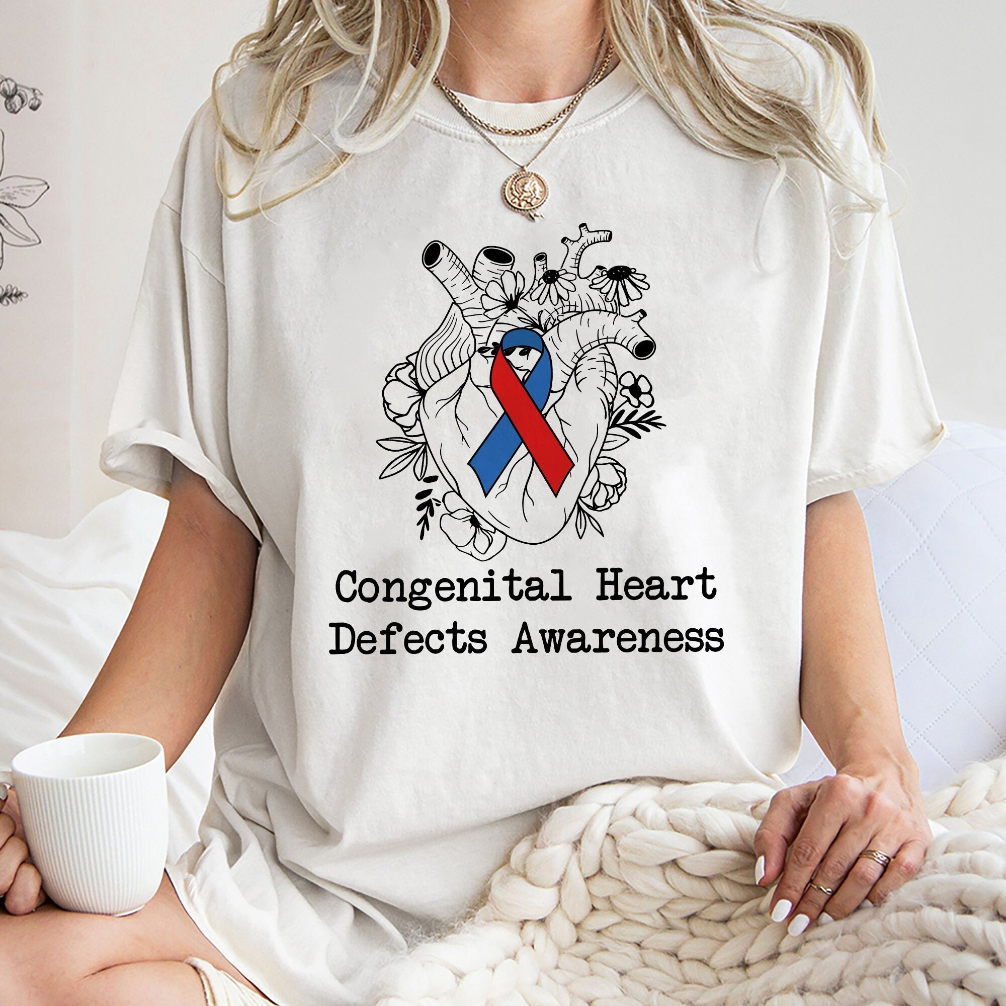 Congenital Heart Defects Awareness Shirt, CHD Awareness Hoodie, CHD Warrior Tee, Heart Disease Awareness Sweatshirt, Trending Unisex Tee