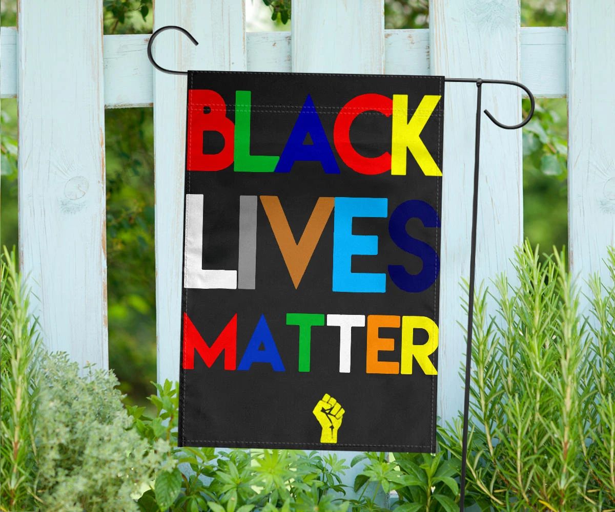 Black Lives Matter Flag BLM Support Black Lives Matter Pride Black History Month Flag Decor