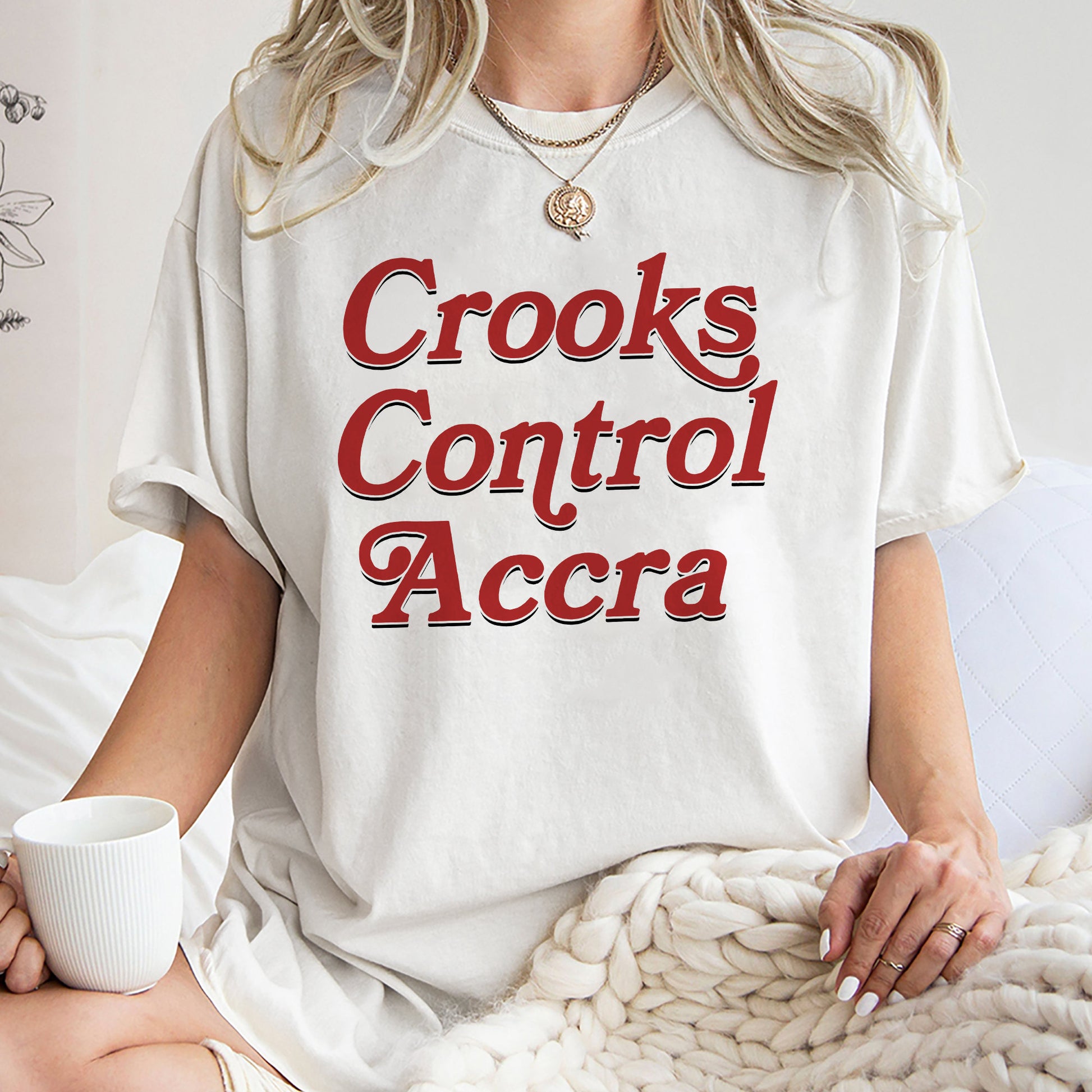 Crooks Control Accra Shirt, Trending Unisex Tee Shirt, Crooks Control Accra Unique Shirt Gift, Crooks Control Accra Sweatshirt Hoodie