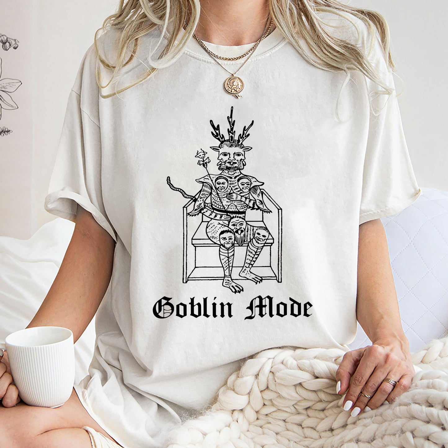 Goblin Mode Shirt, Trending Unisex Tee Shirt, Unique Shirt Gift,Goblin Mode Sweatshirt Hoodie,Cool Vintage Graphic Shirt,Goblin Mode Strange