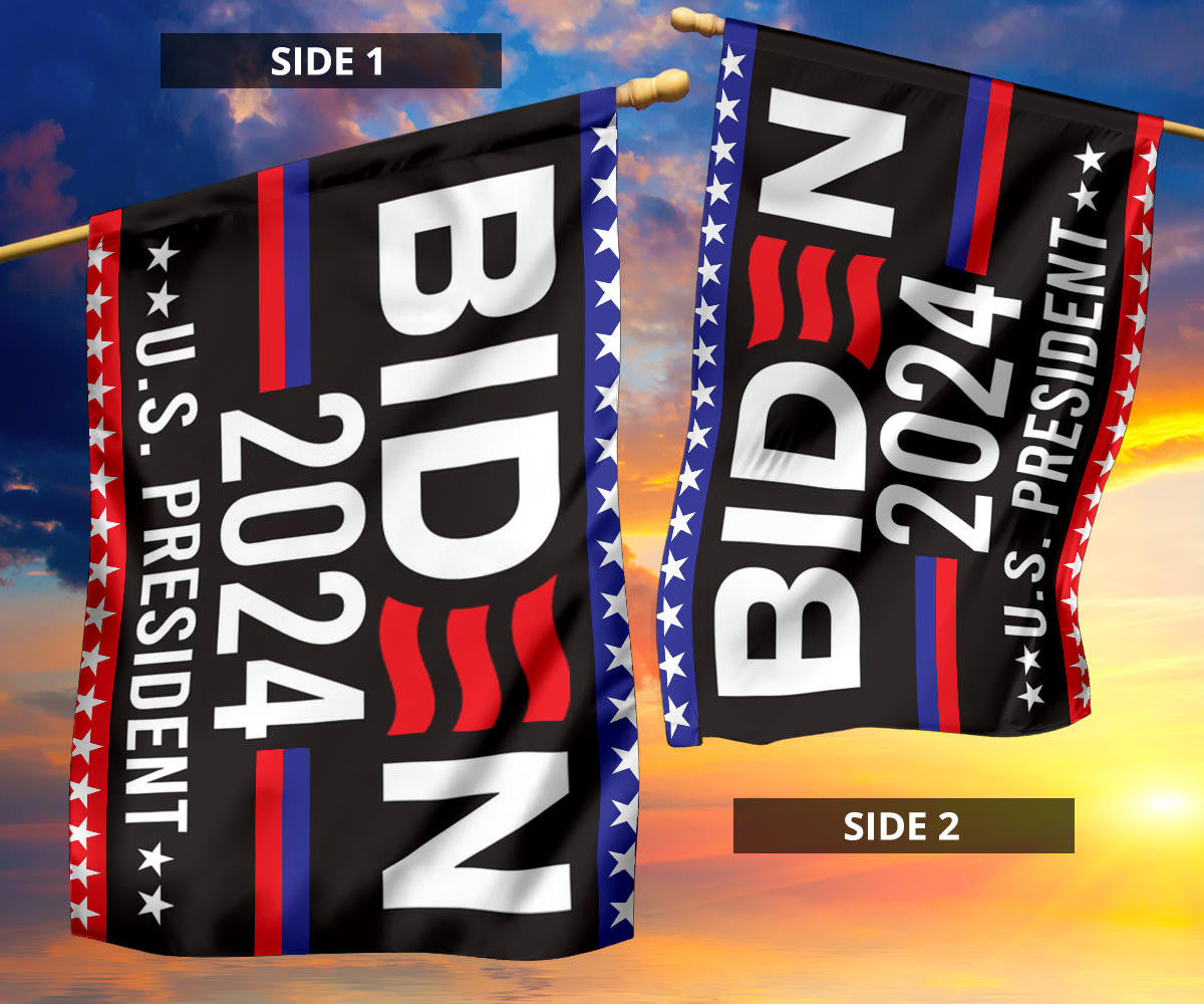 Biden 2024 US President Flag Support Joe Biden Campaign Political Flags