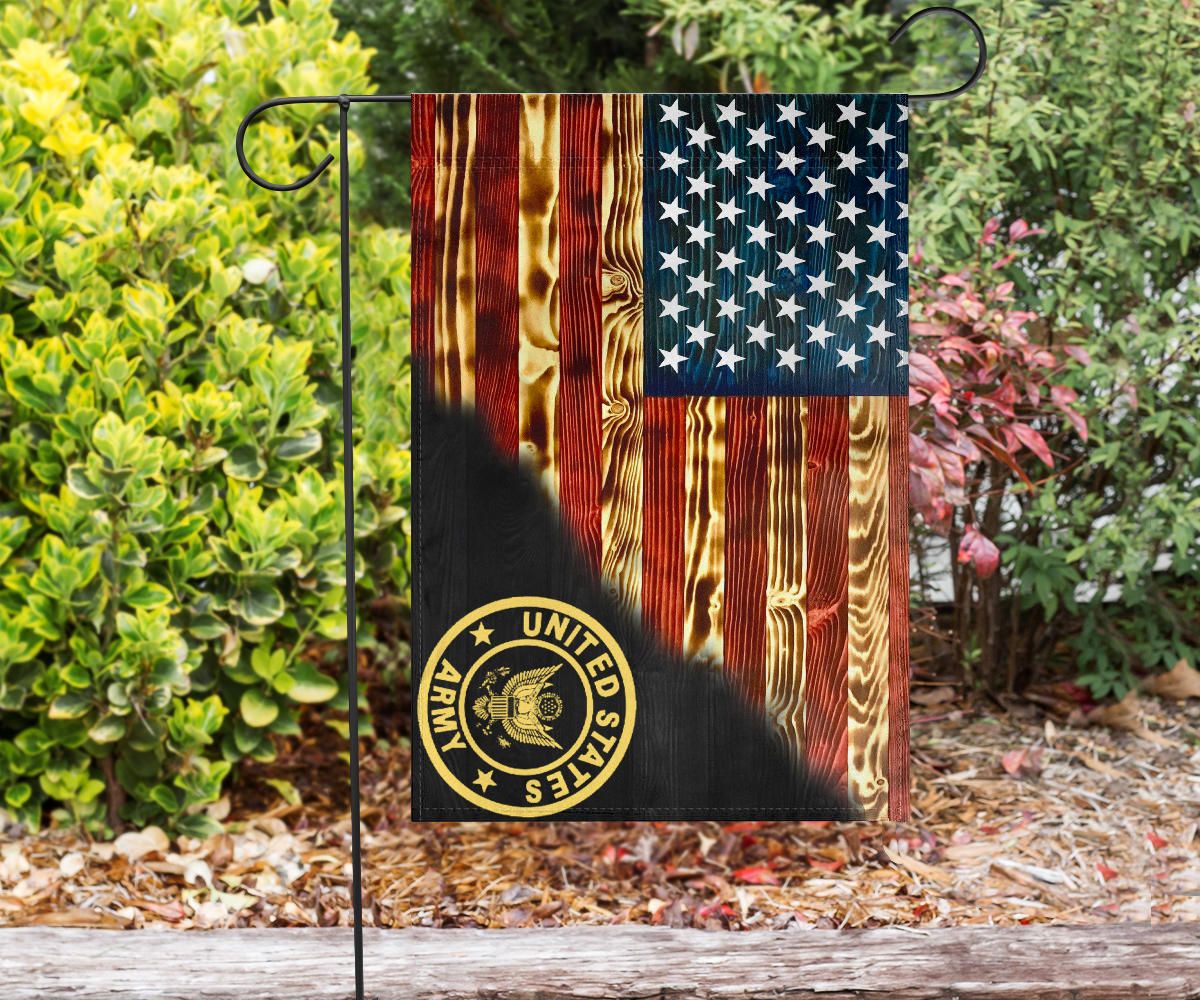 United States Army Flag Rustic U.S Army Logo Military flag Indoor Outdoor Decor