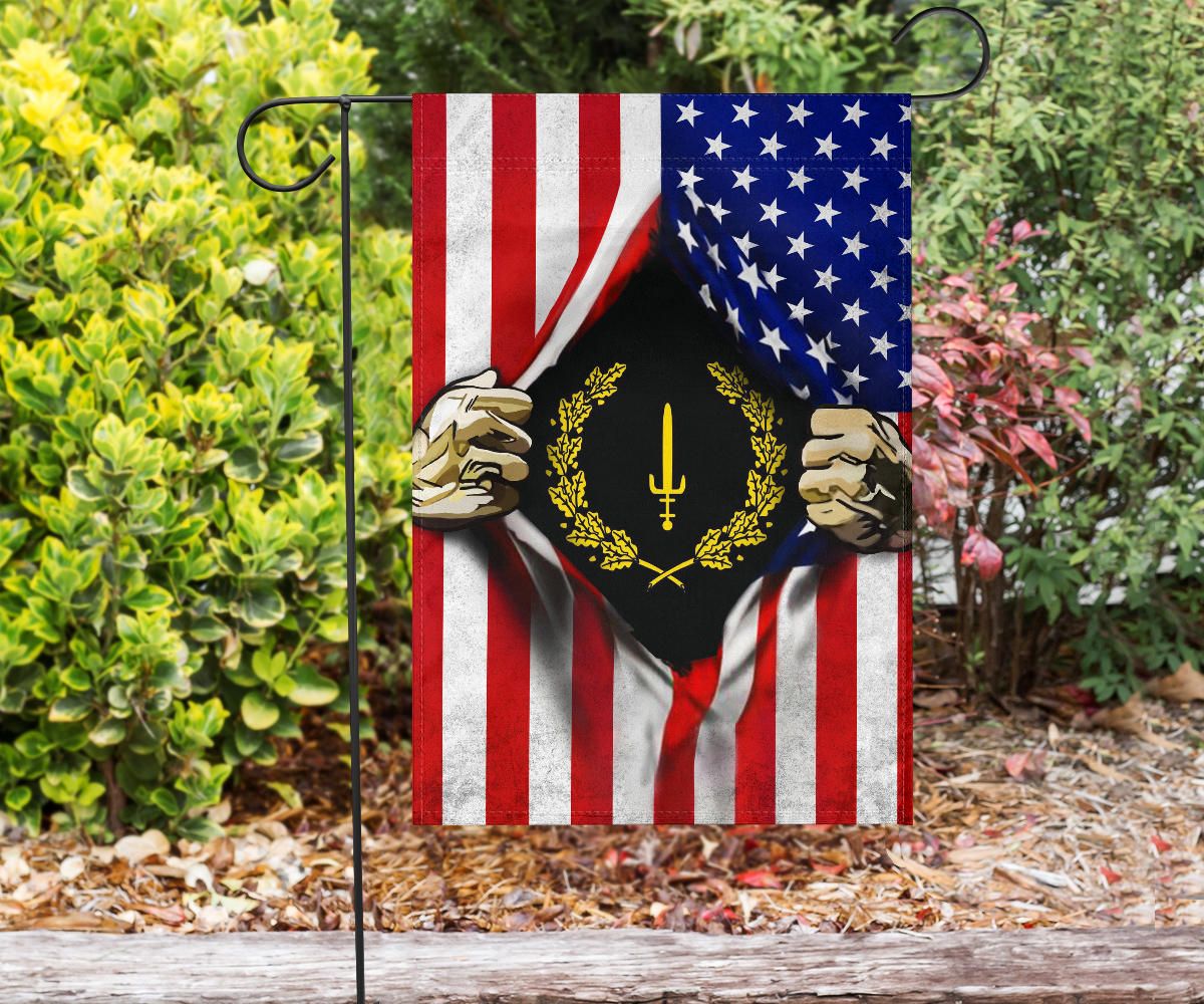 Black American Heritage Flag Inside American Flag Honor Black Heritage Flag