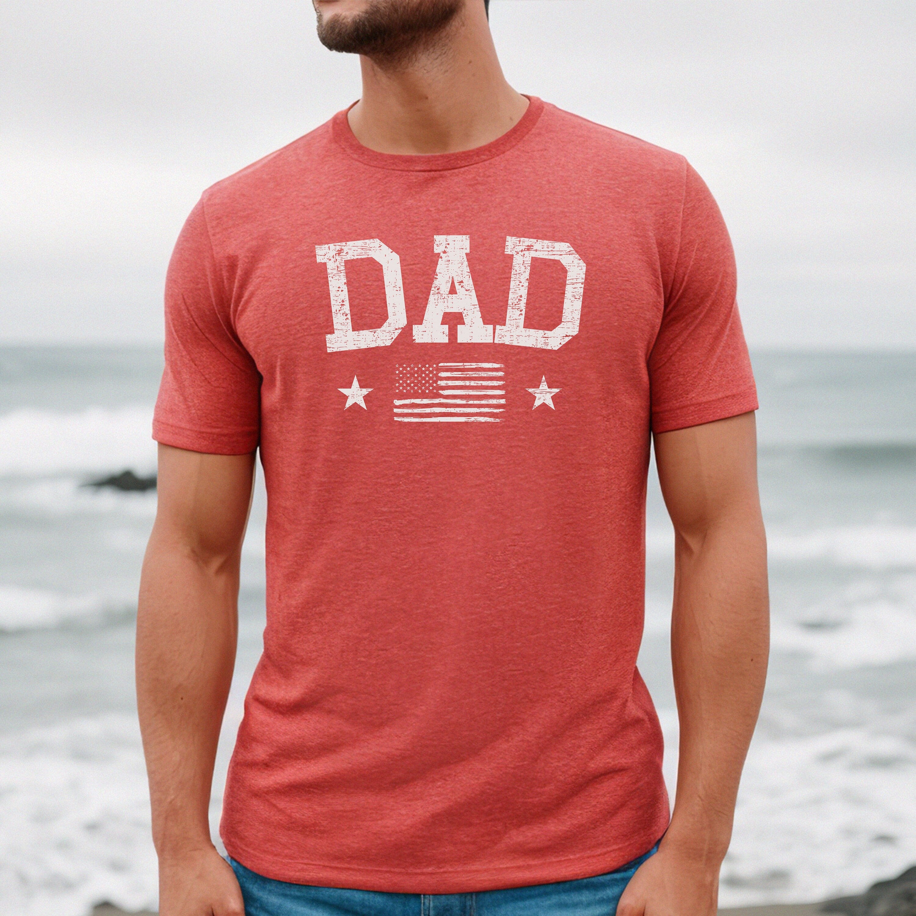 Dad 4th of July Shirt, Dad Fourth of July T-Shirt, Dad America Shirt, July 4th Dad Shirt, Patriotic Dad Shirt, Dad Patriotic Shirt, Dad tee