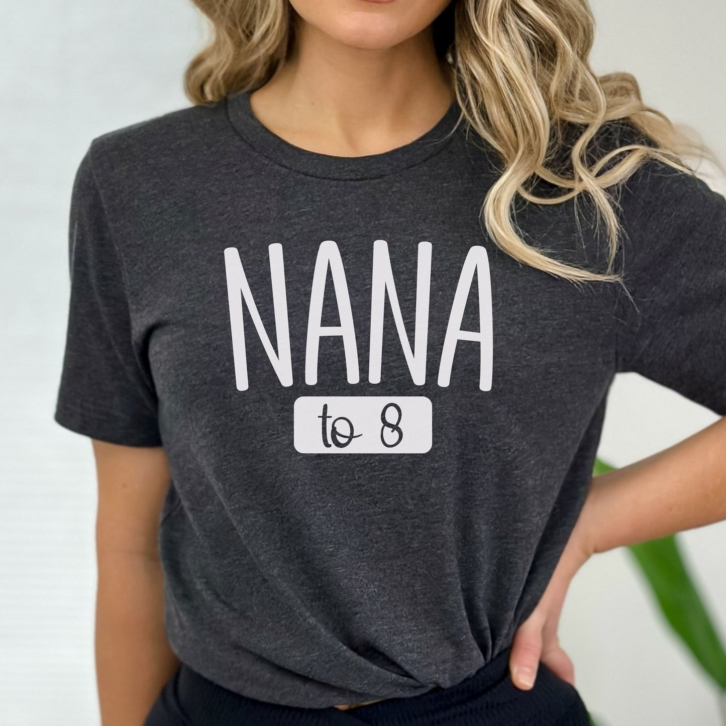 Custom Nana Shirt, New Nana Gift, Nana Birthday Gift, Personalized Nana Shirt, Mother's Day Gift, Proud Nana Shirt