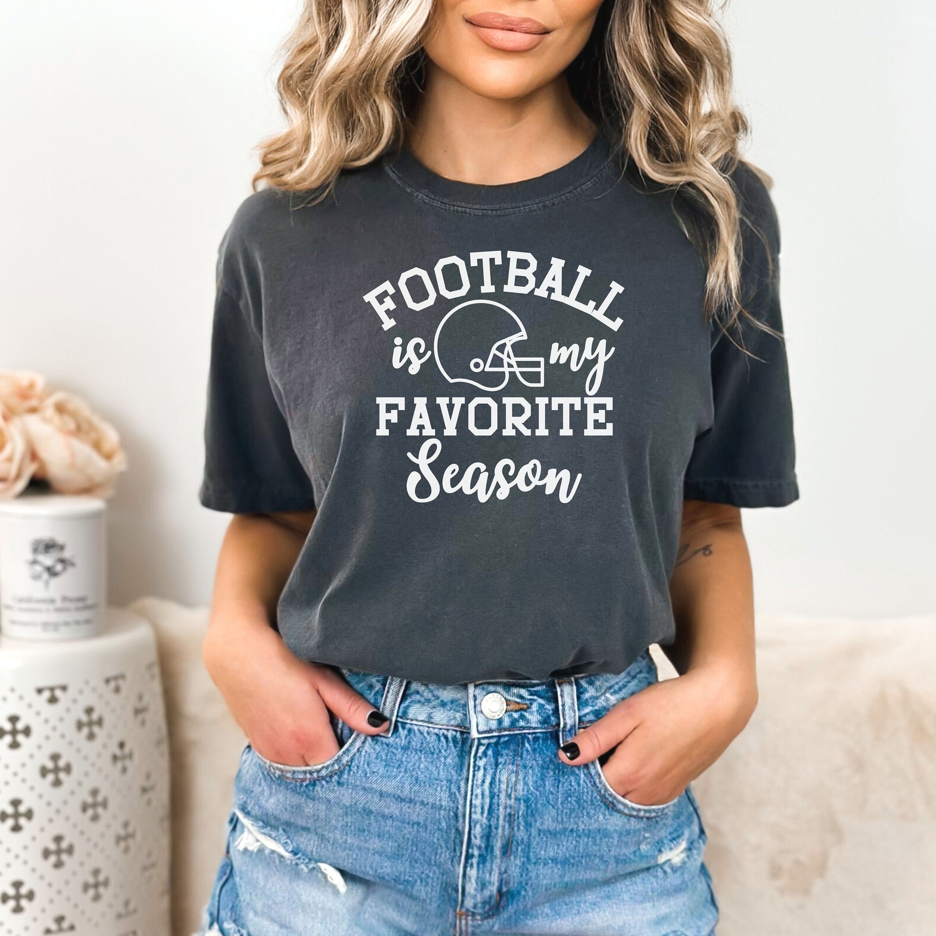 Football is my Favorite Season tshirt, football mom shirt, football t-shirt, sports shirt, football fan shirt, sports mom gift