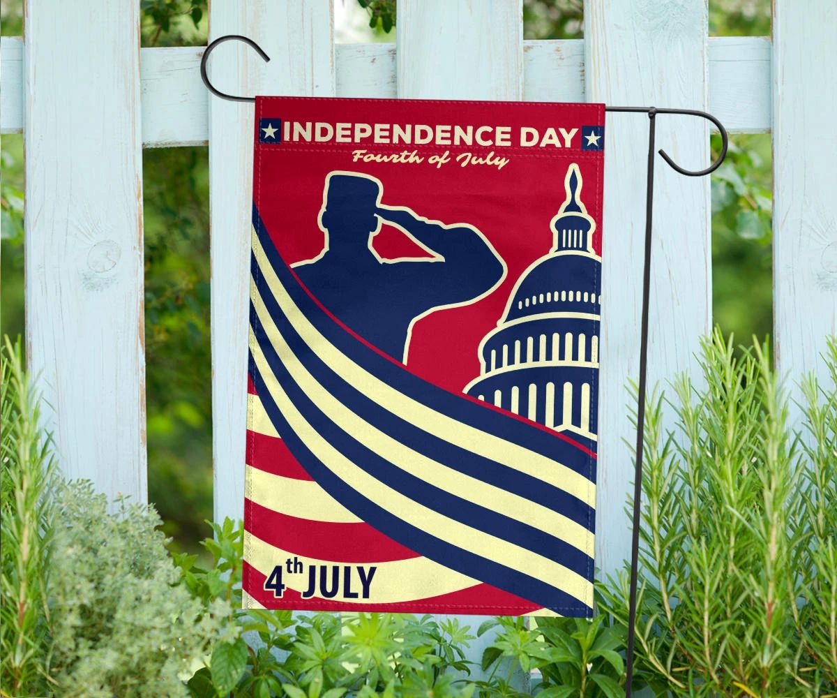 4Th Of July Flag Independence Day Flag Patriotic Banner Indoor Outdoor Decor