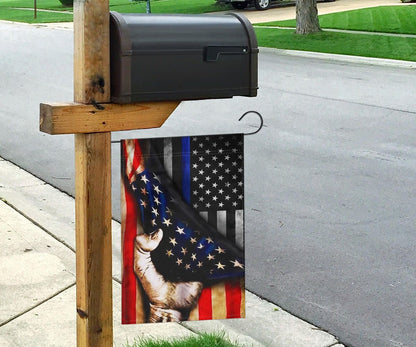 Thin Blue Line American Flag Honoring our Men and Women of Law Enforcement