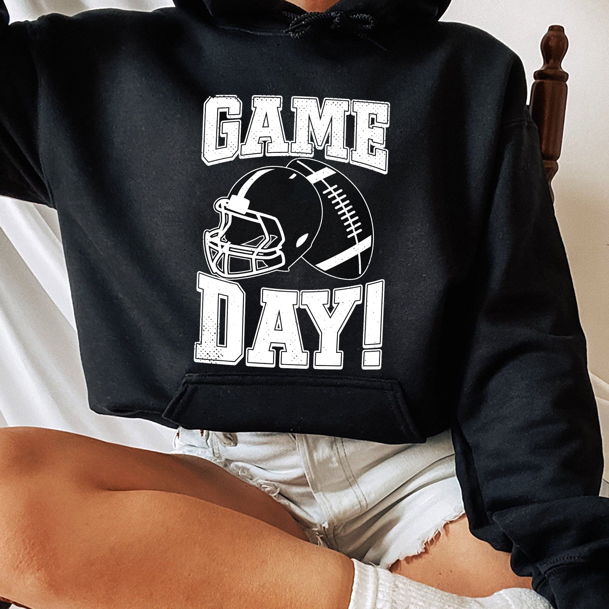 Game Day Sweatshirt, Game Day for Volleyball Mom, Football Shirt For Mom, Sports Mom Shirts, Football Game Day Hoodie, Unisex Tee Shirt