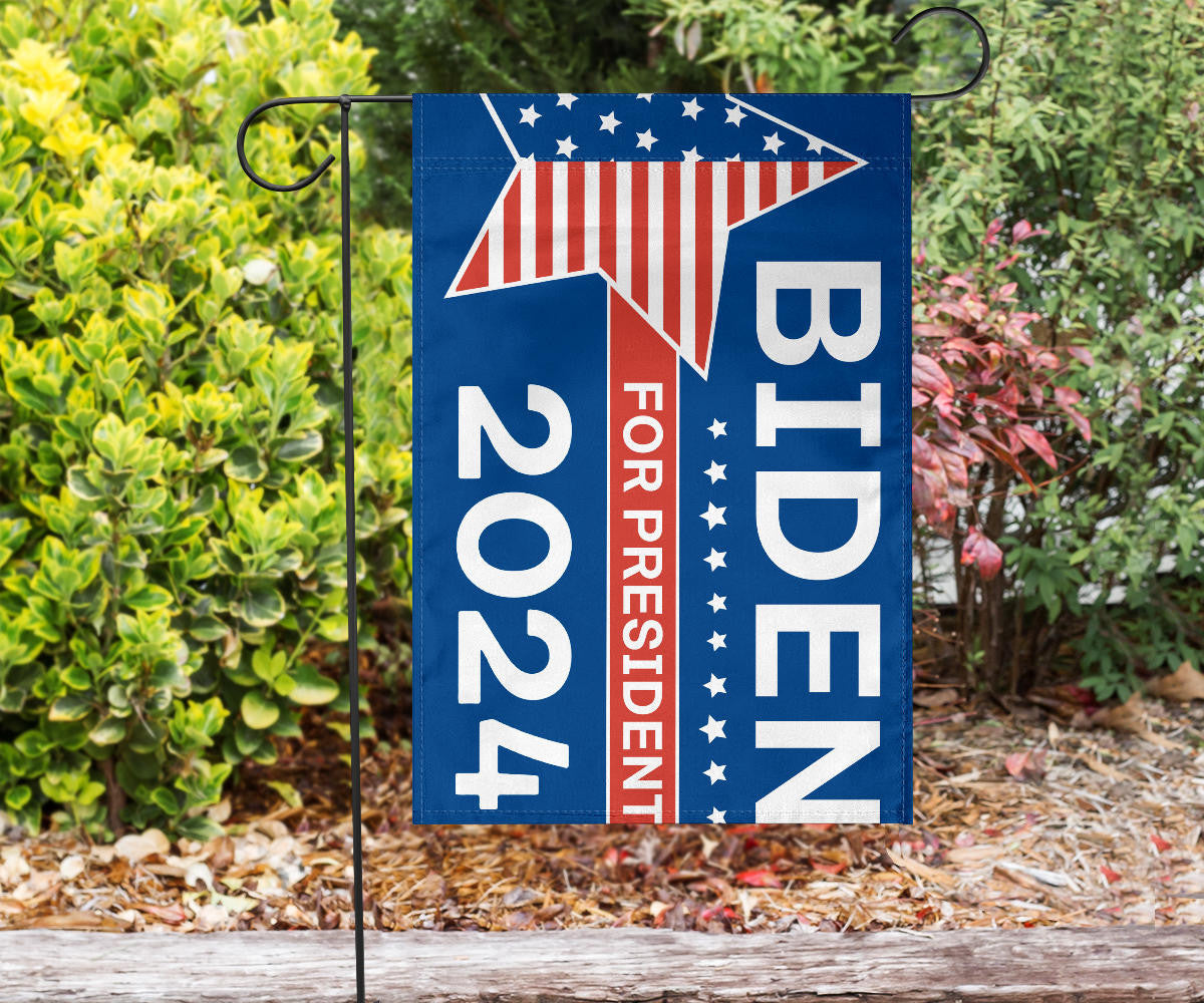 Biden For President 2024 Flag Joe Biden 2024 Flag For Supporters Presidential Election