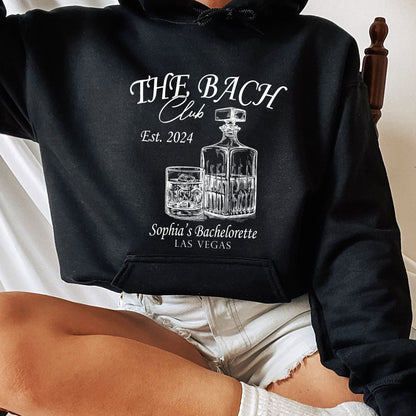 Custom Bachelorette Party Shirts,Personalized Luxury Bachelorette, Social Club Bach, The Bach Club Bachelorette Shirts, Bachelorette Shirts