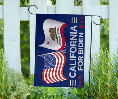 California For Biden Flag Liberal Vote For Biden Presidential Campaign Protest Trump Merch